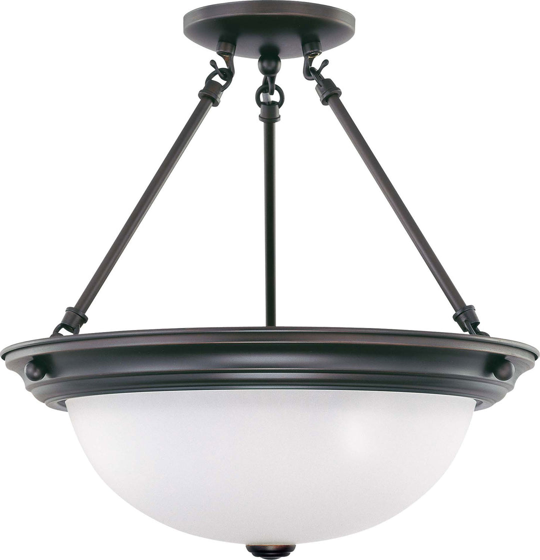 Nuvo Close to Ceiling Mahogany Bronze 60-3151 Ceiling Light - Mahogany Bronze