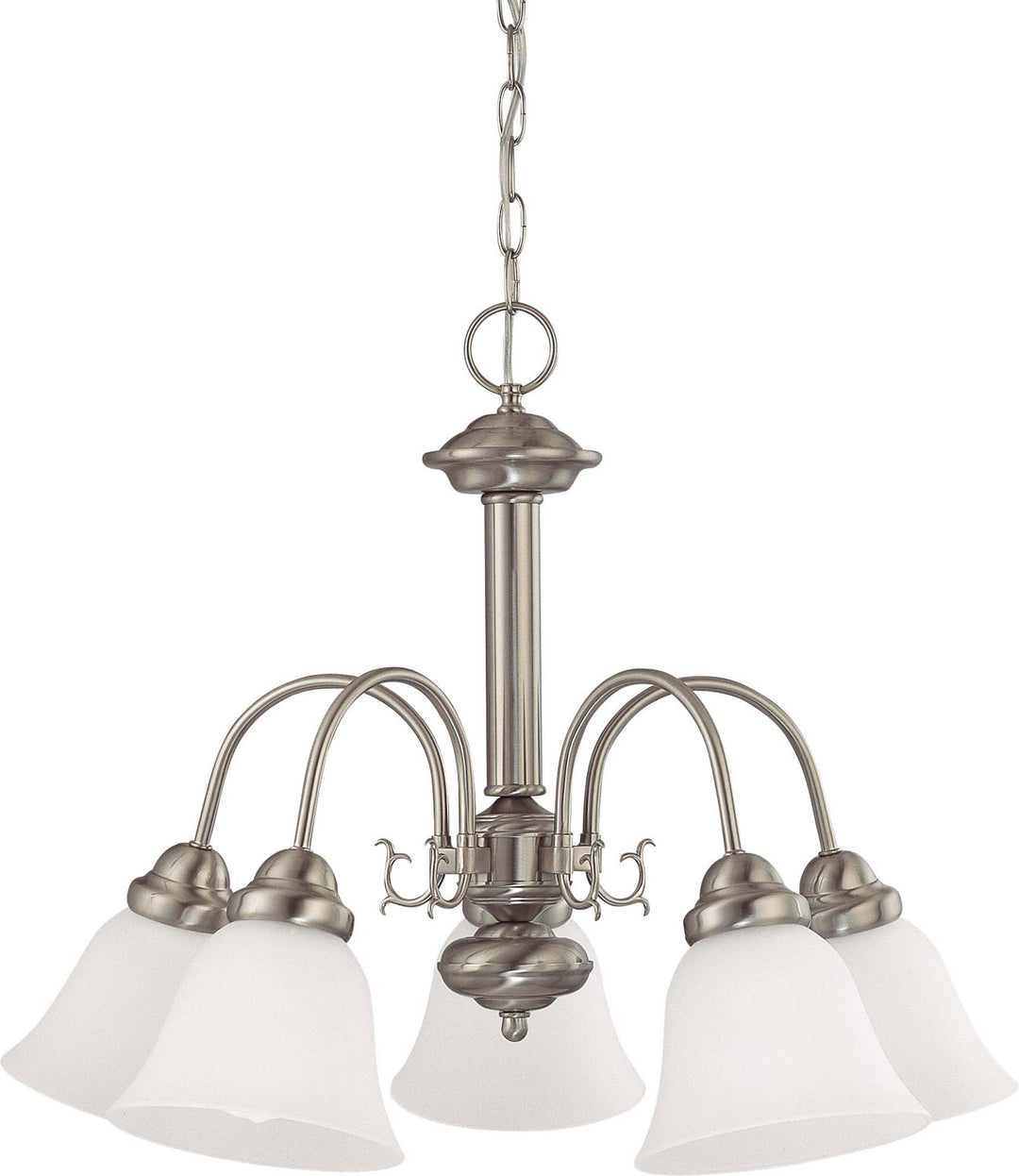 Nuvo Ballerina 60-3240 Chandelier Light - Brushed Nickel