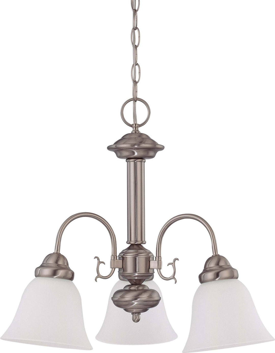 Nuvo Ballerina 60-3241 Chandelier Light - Brushed Nickel
