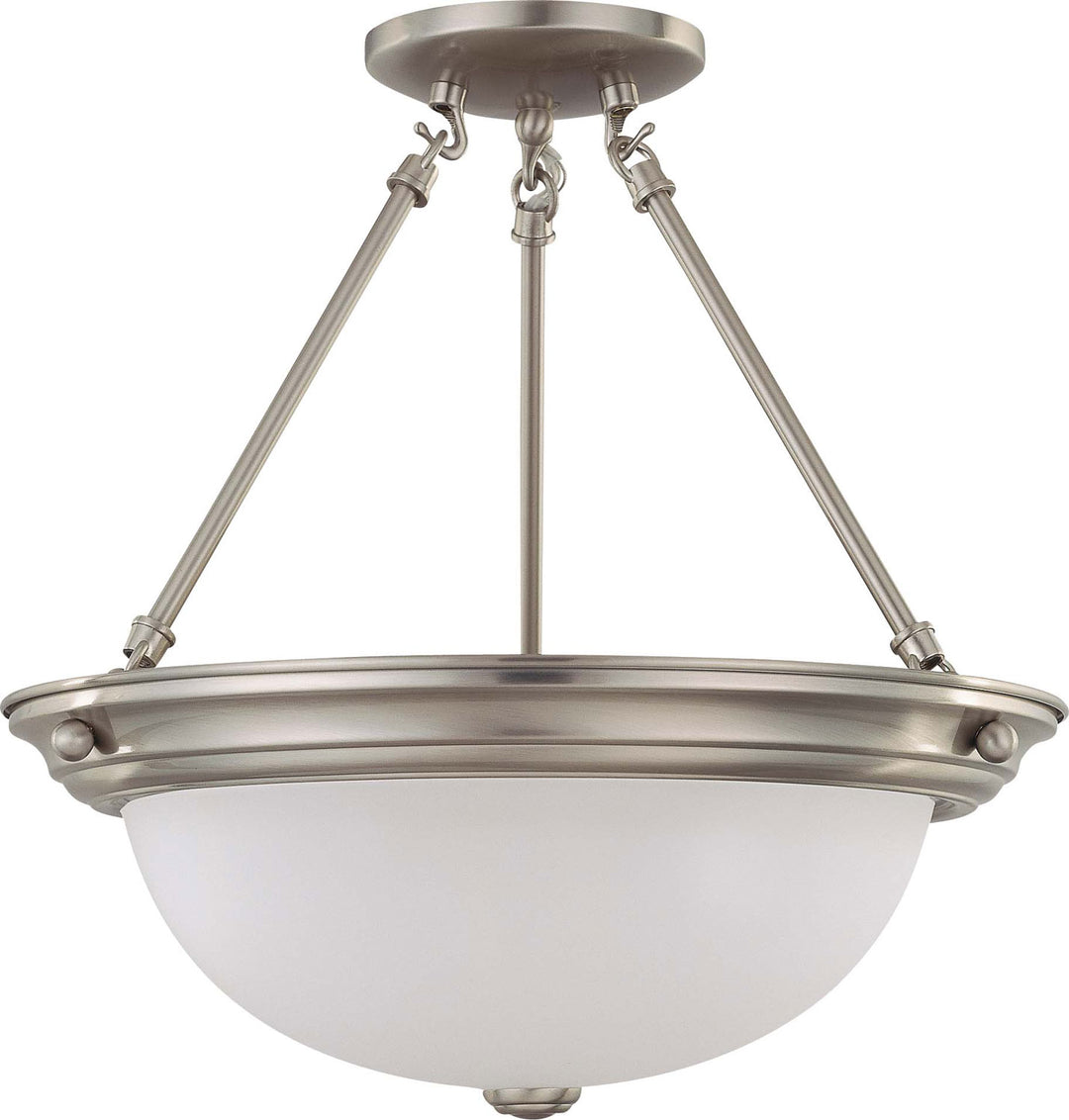 Nuvo Close to Ceiling Brushed Nickel 60-3246 Ceiling Light - Brushed Nickel