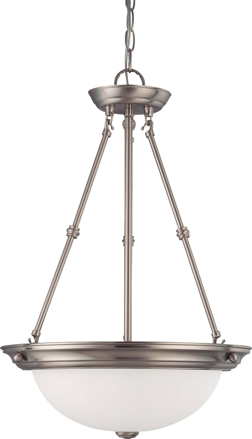 Nuvo Pendants Brushed Nickel 60-3247 Pendant Light - Brushed Nickel