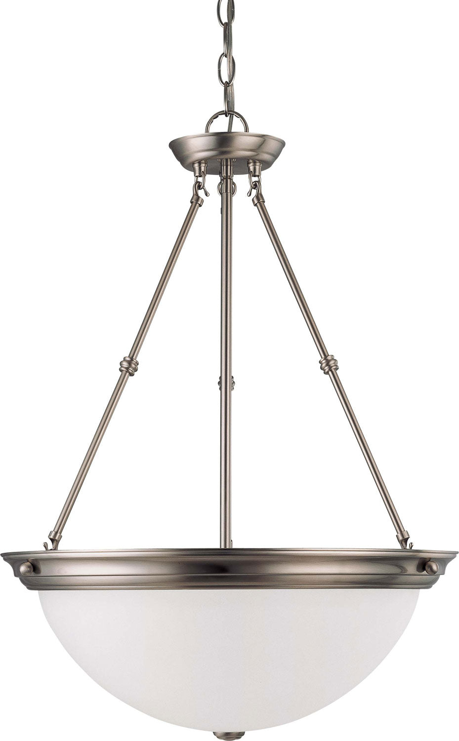 Nuvo Pendants Brushed Nickel 60-3248 Pendant Light - Brushed Nickel