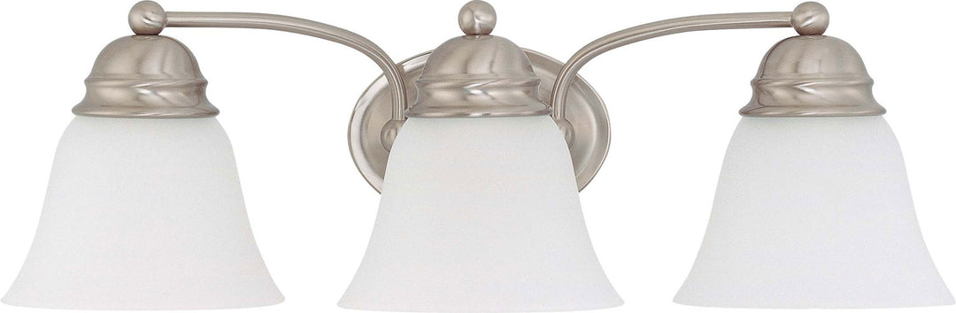 Nuvo Empire 60-3266 Bath Vanity Light 21 in. wide - Brushed Nickel