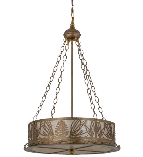 Meyda Tiffany Mountain Pine 29922 Pendant Light - Antique Copper