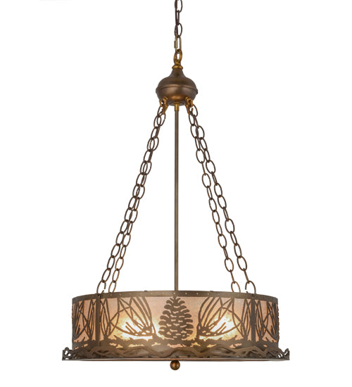 Meyda Tiffany Mountain Pine 29922 Pendant Light - Antique Copper