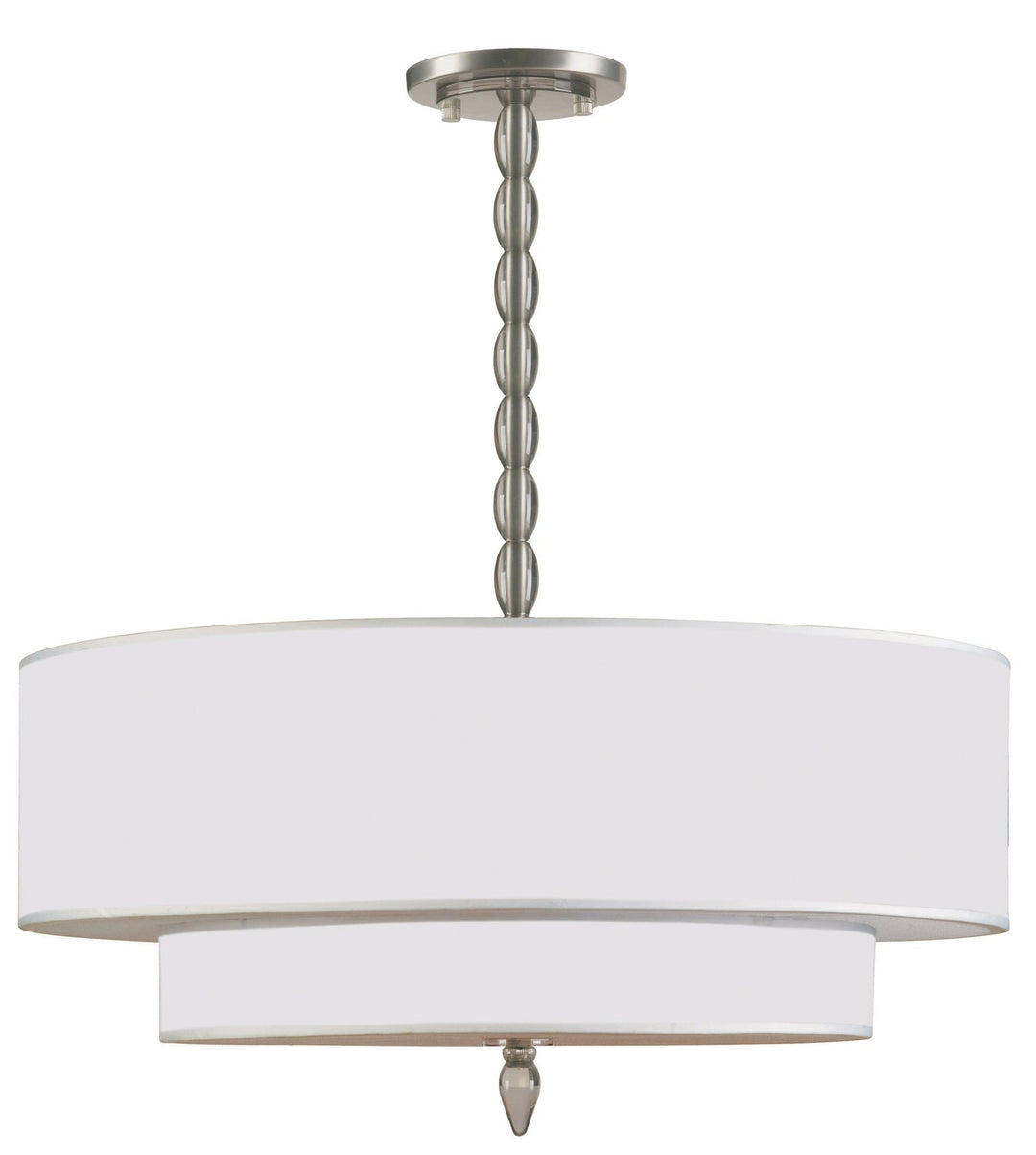 Crystorama Luxo 9507-SN Pendant Light - Satin Nickel
