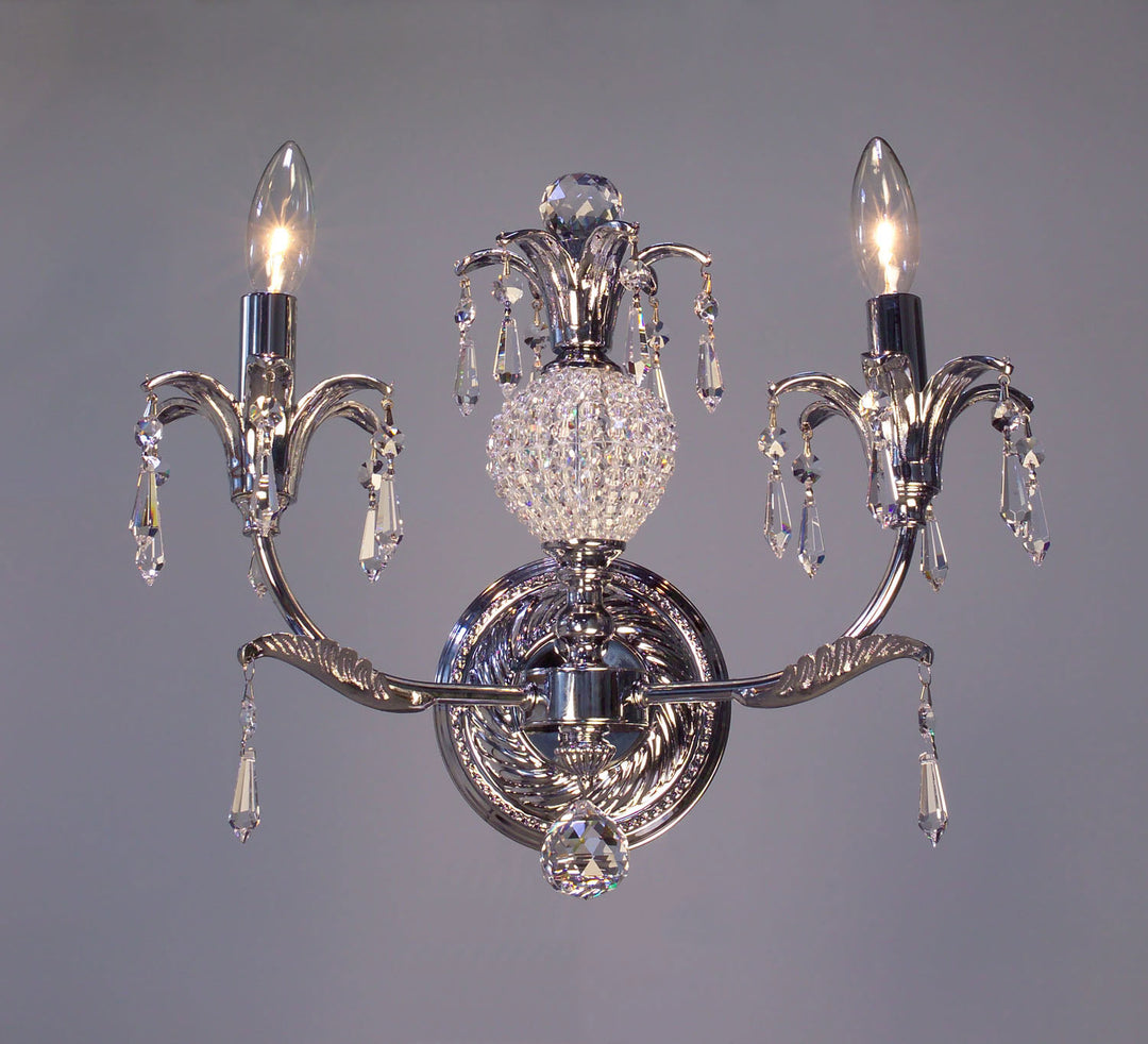 Classic Sharon 16112 CH CP Wall Sconce Light - Chrome