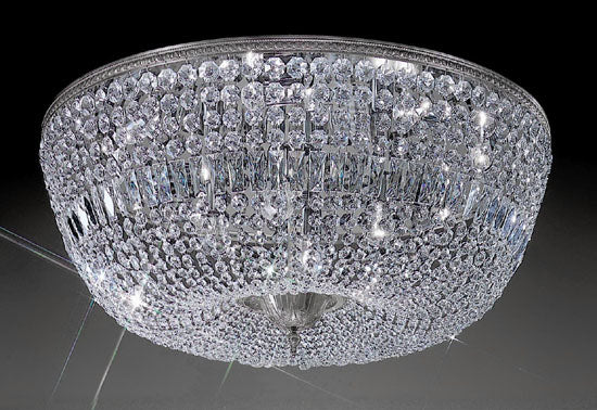 Classic Crystal Baskets 52036 CH I Ceiling Light - Chrome