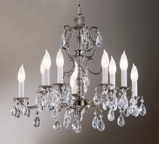 Classic Barcelona 5210 MS C Chandelier Light - Millennium Silver