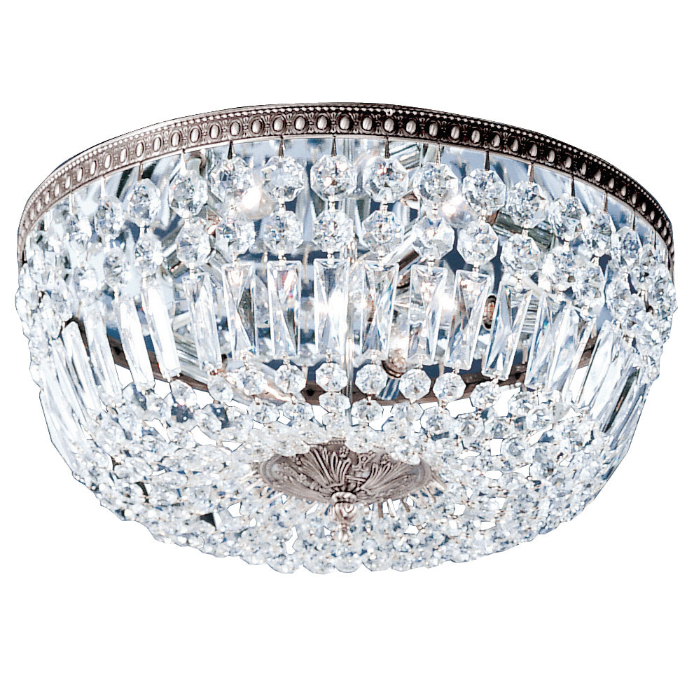 Classic Crystal Baskets 52518 MS CP Ceiling Light - Millennium Silver