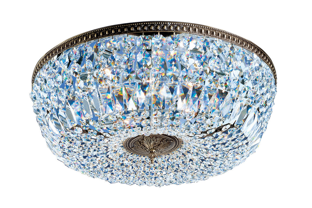 Classic Crystal Baskets 52824 RB CP Ceiling Light - Roman Bronze