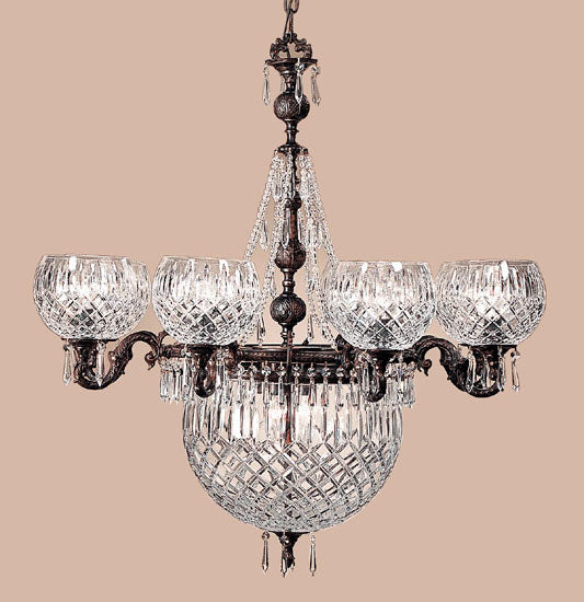 Classic Waterbury 55538 OX CP Chandelier Light - Oxidized Bronze