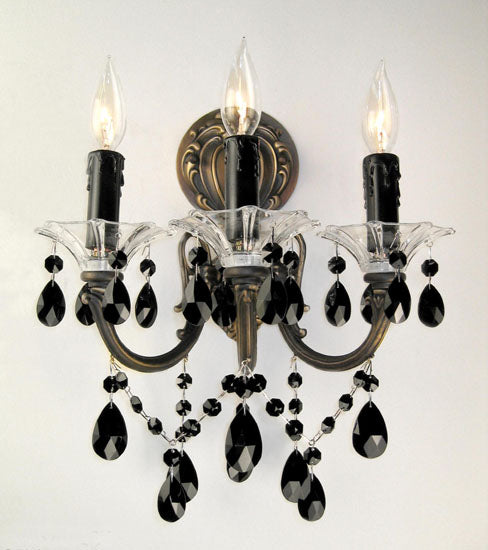 Classic Via Venteo 57003 RB CBK Wall Sconce Light - Roman Bronze