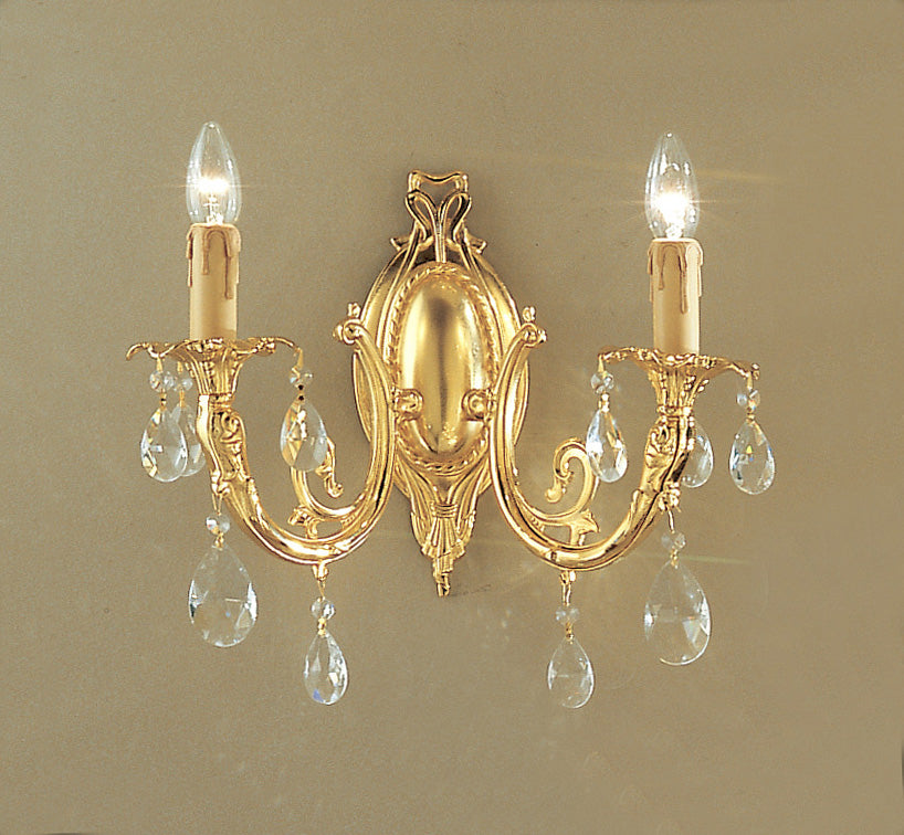 Classic Princeton 5702 G C Wall Sconce Light - Gold Plate