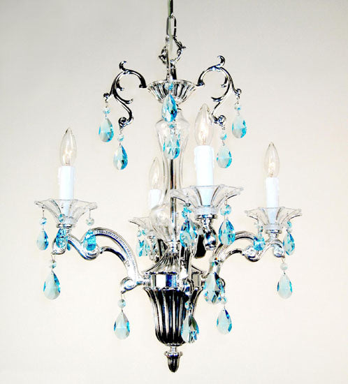 Classic Via Firenze 57104 SP CSA Chandelier Light - Silver Plate