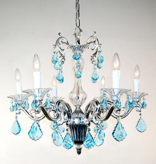 Classic Via Firenze 57106 SP CSA Chandelier Light - Silver Plate