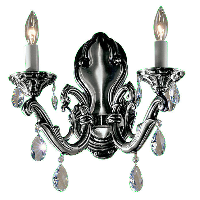 Classic Princeton II 57202 MS C Wall Sconce Light - Millennium Silver