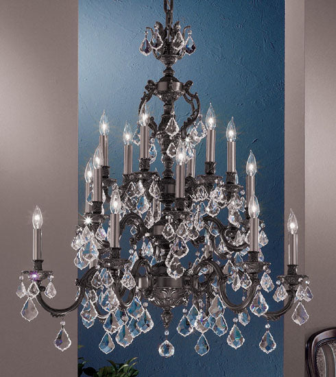 Classic Chateau 57370 AGB CP Chandelier Light - Aged Bronze