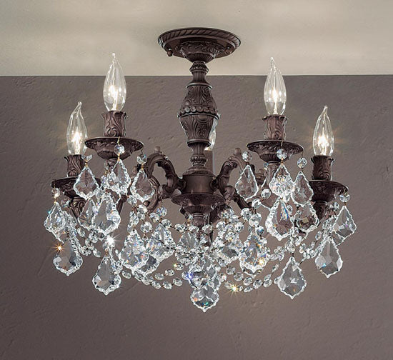 Classic Chateau Imperial 57384 AGB CP Ceiling Light - Aged Bronze