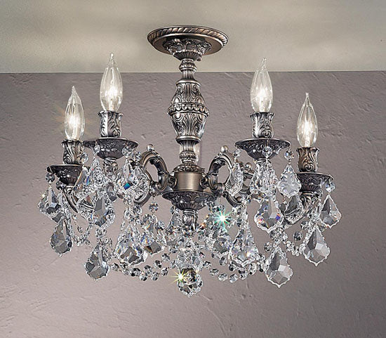 Classic Chateau Imperial 57384 AGP CP Ceiling Light - Aged Pewter