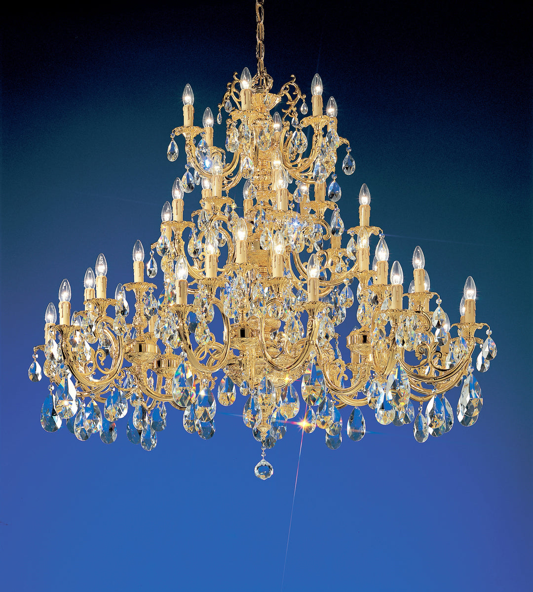 Classic Princeton 5748 G C Chandelier Light - Gold Plate