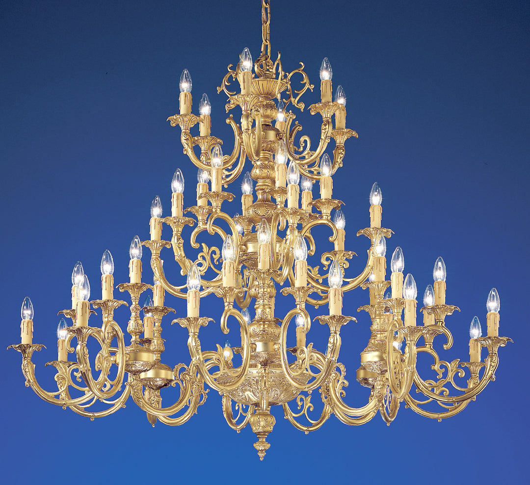 Classic Princeton 5748 SBB Chandelier Light - Satin Bronze w/Brown Patina
