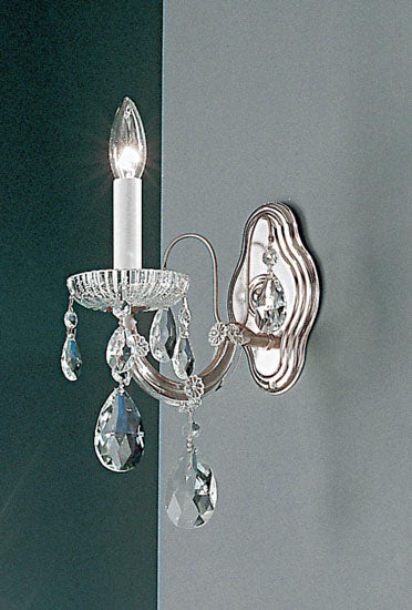 Classic Maria Theresa 8127 CH C Wall Sconce Light - Chrome