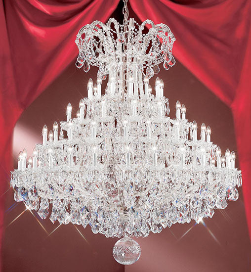 Classic Maria Theresa 8167 CH C Chandelier Light - Chrome