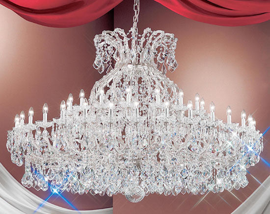 Classic Maria Theresa 8168 CH C Chandelier Light - Chrome