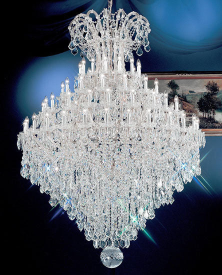 Classic Maria Theresa 8187 CH C Chandelier Light - Chrome