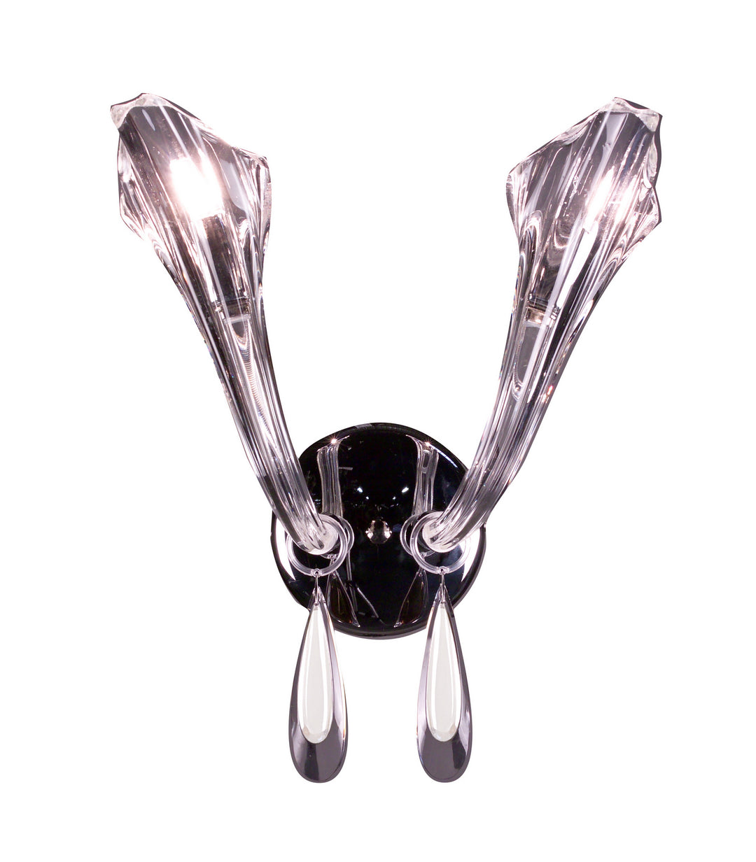 Classic Inspiration 82022 CH WHT Wall Sconce Light - Chrome