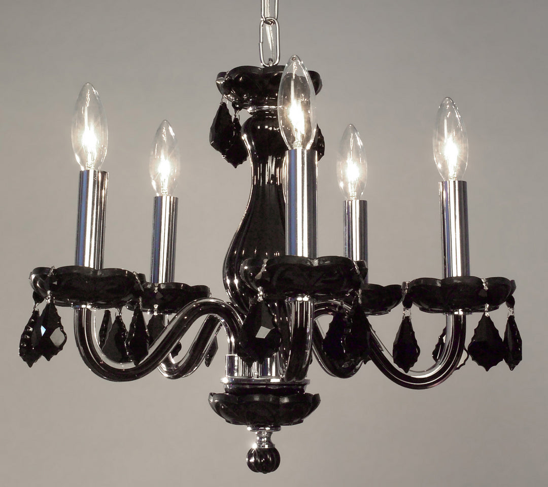 Classic Monaco 82045 BLK Chandelier Light - Black