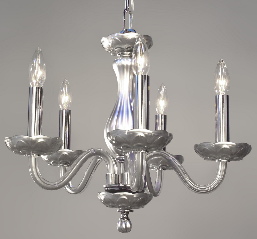 Classic Monaco 82045 SIL Chandelier Light - Silver Painted