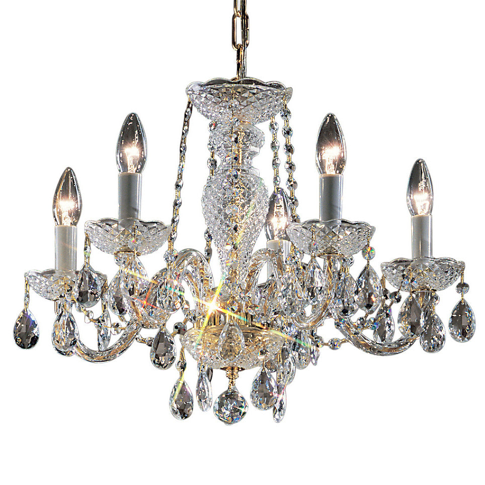 Classic Monticello 8205 GP I Chandelier Light - Gold Color Plated