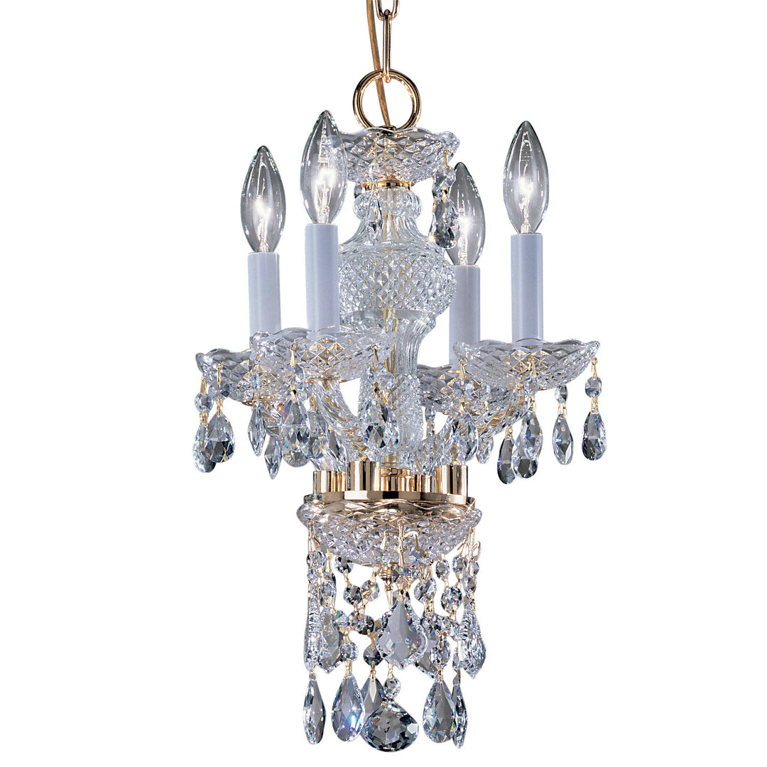 Classic Monticello 8244 GP C Chandelier Light - Gold Color Plated