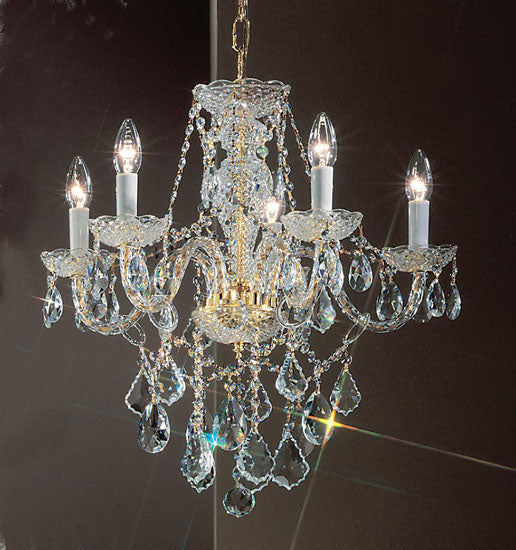 Classic Monticello 8245 GP C Chandelier Light - Gold Color Plated