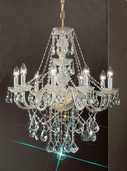 Classic Monticello 8248 GP C Chandelier Light - Gold Color Plated