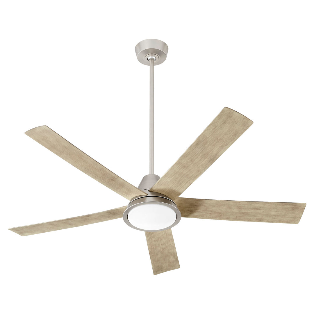 Oxygen 3-115-24 Temple 56 in. Ceiling Fan Satin Nickel