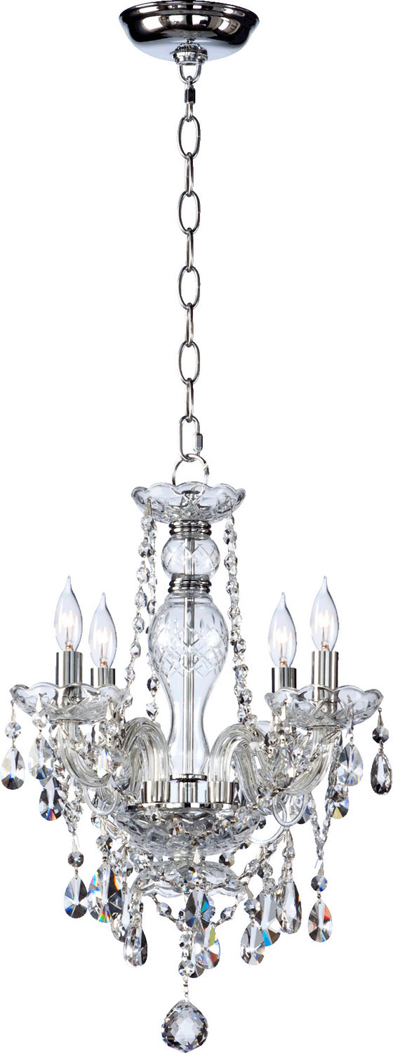 Quorum Bohemian Katerina 630-4-514 Chandelier Light - Chrome