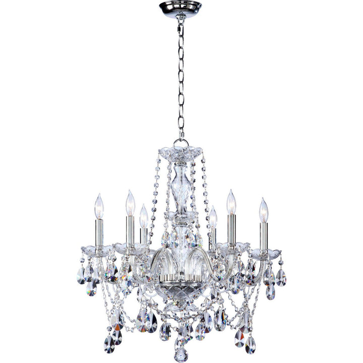 Quorum Bohemian Katerina 630-6-514 Chandelier Light - Chrome