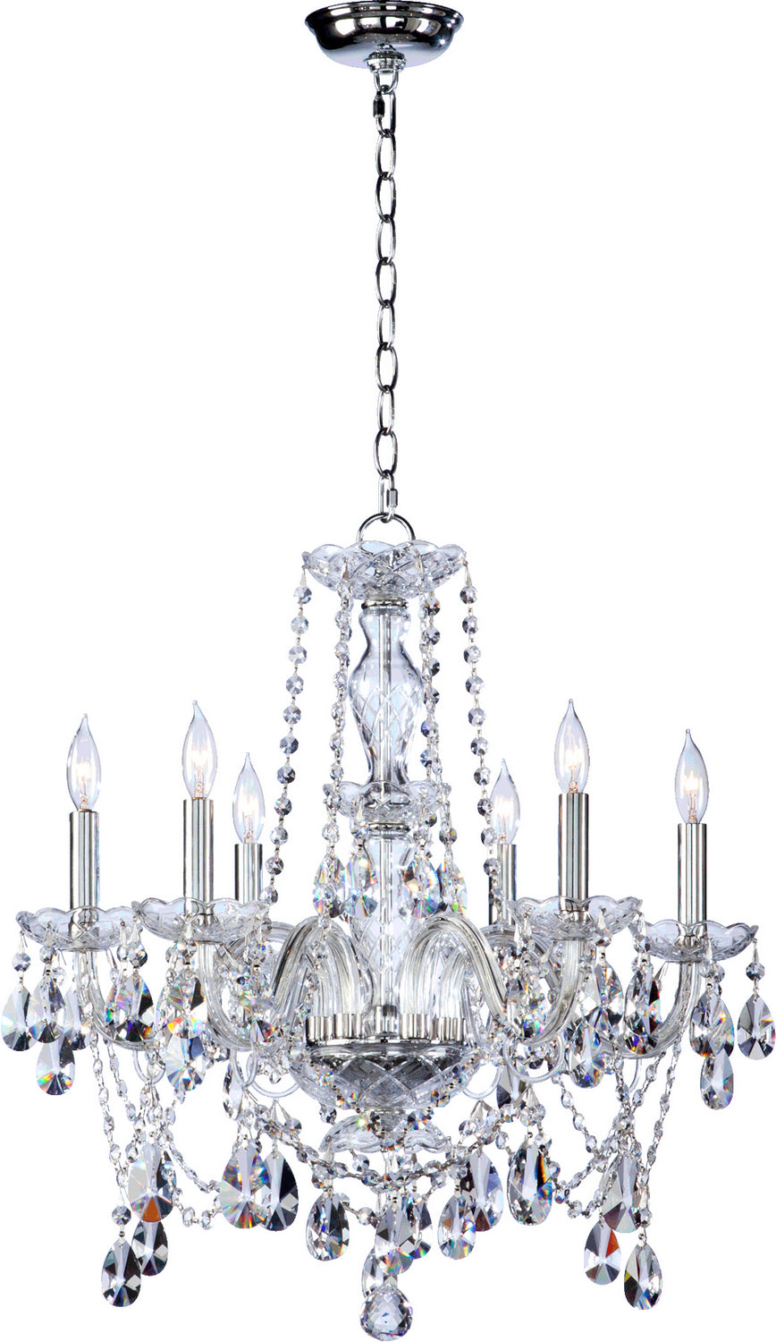 Quorum Bohemian Katerina 630-6-514 Chandelier Light - Chrome