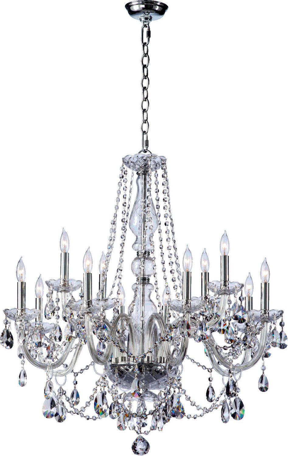Quorum Bohemian Katerina 631-12-514 Chandelier Light - Chrome
