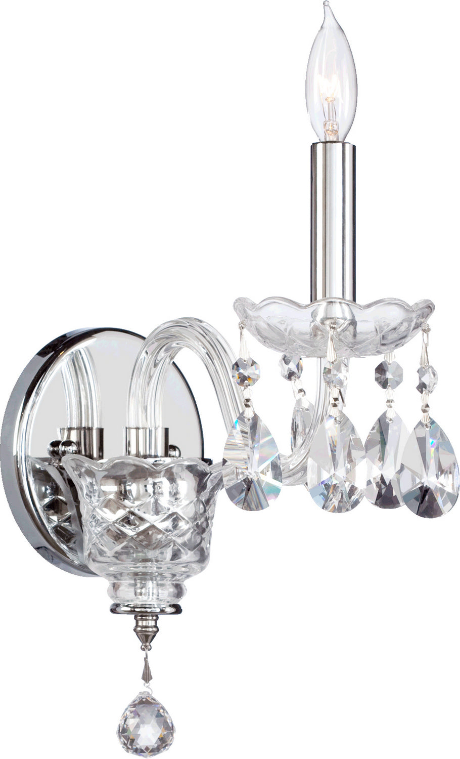 Quorum Bohemian Katerina 631-1-514 Wall Sconce Light - Chrome