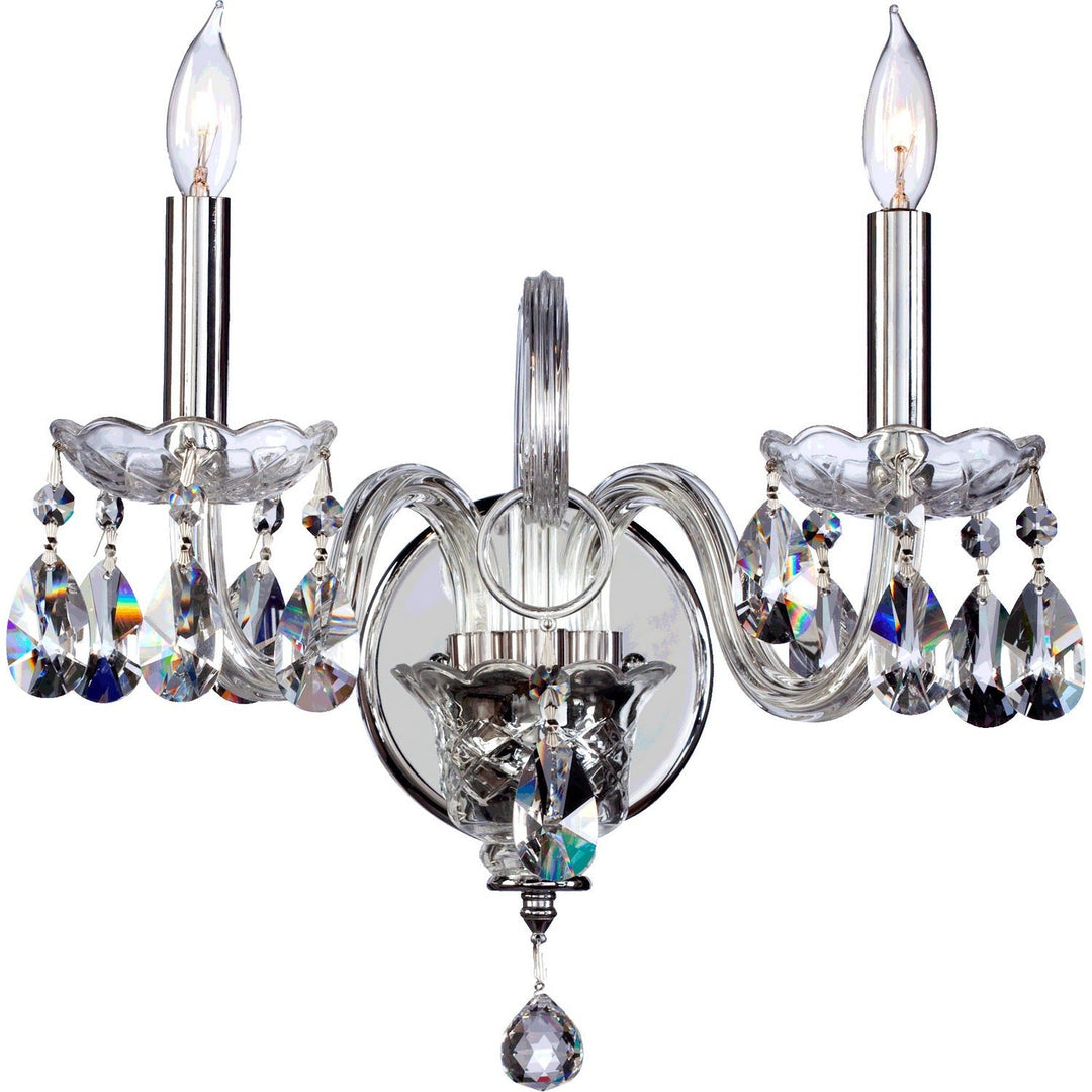 Quorum Bohemian Katerina 631-2-514 Wall Sconce Light - Chrome