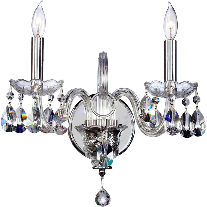 Quorum Bohemian Katerina 631-2-514 Wall Sconce Light - Chrome