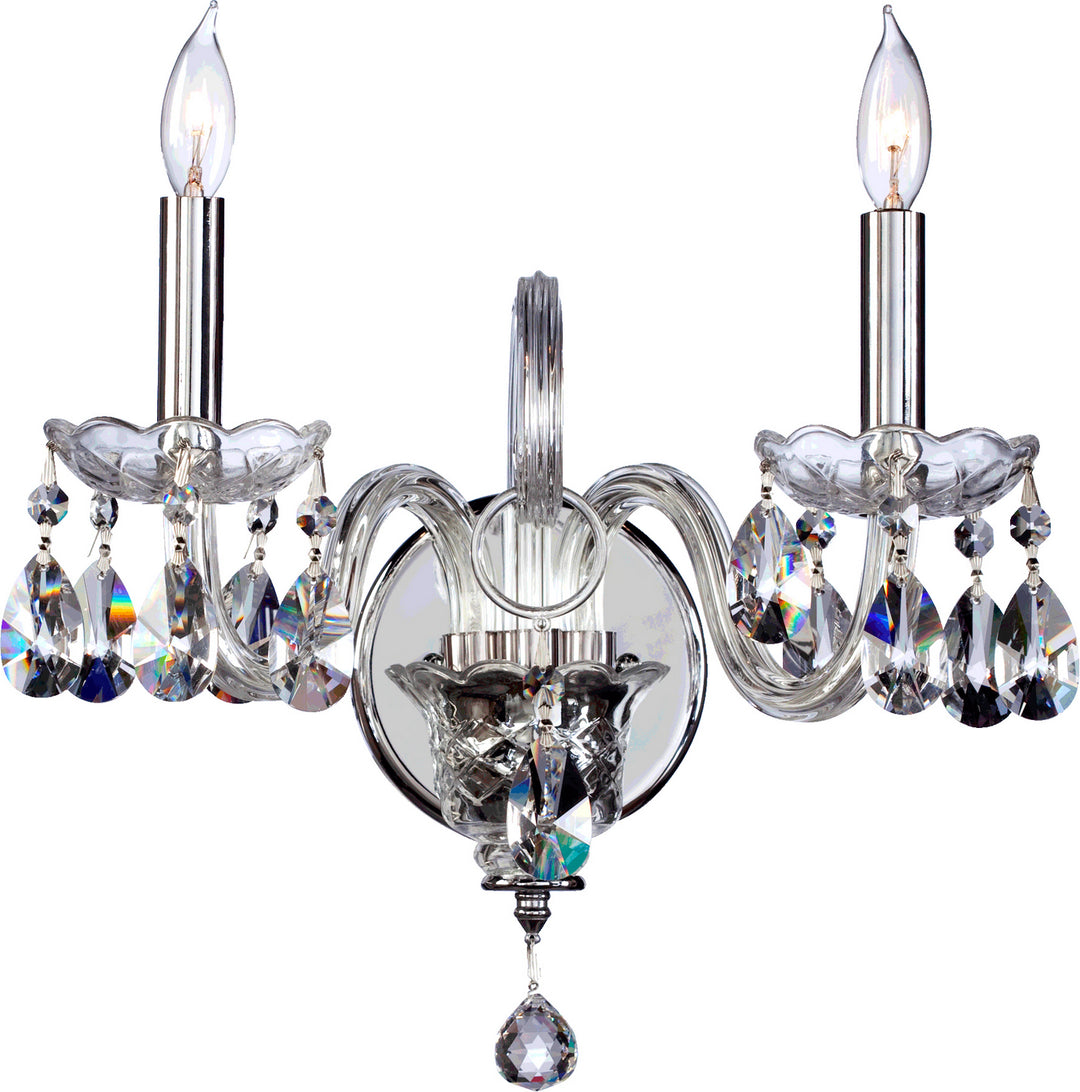 Quorum Bohemian Katerina 631-2-514 Wall Sconce Light - Chrome