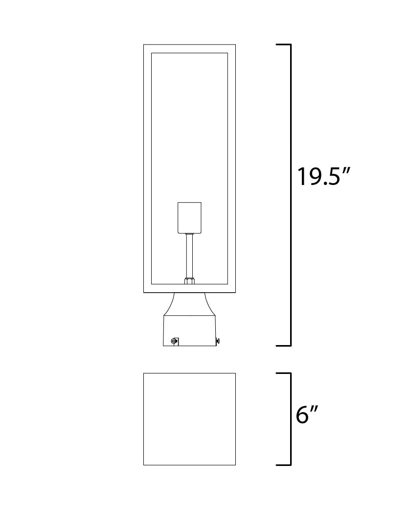 Maxim Lighting 30090CLDBZ  Catalina Outdoor Dark Bronze
