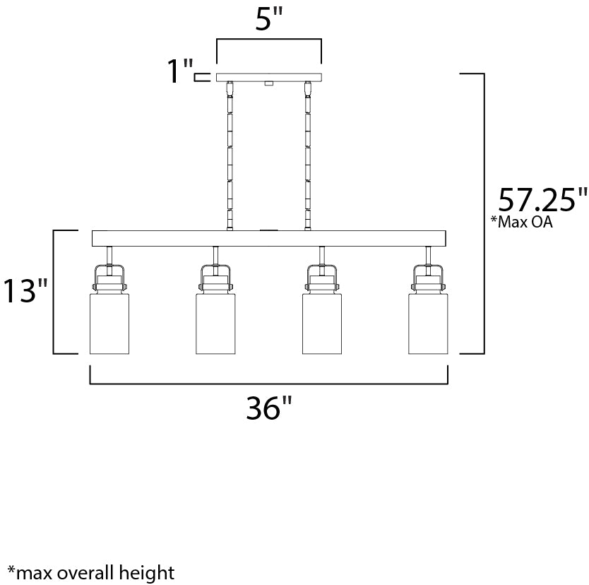 Maxim Magnolia 30176CLBZGLD Pendant Light - Bronze / Gold