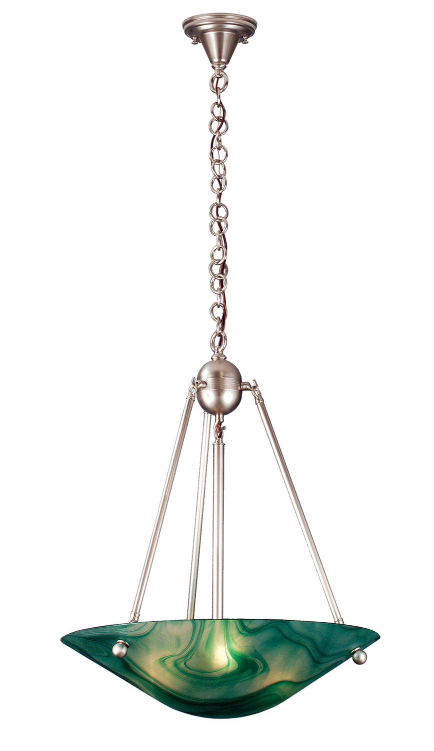 Meyda Tiffany Deco Ball 73412 Pendant Light - Nickel