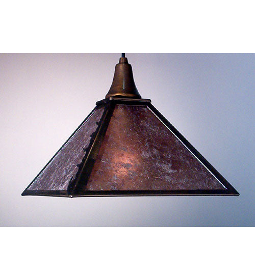 Meyda Tiffany Leaf Edge 98719 Pendant Light - Antique Copper